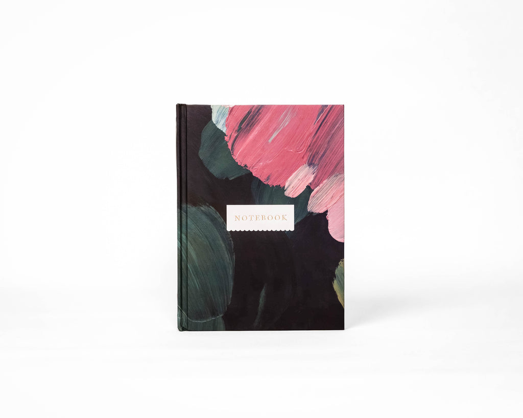 Blank Lined Journal in June Watercolors - blank journal photo
