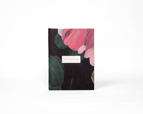 Blank Lined Journal in June Watercolors - blank journal photo