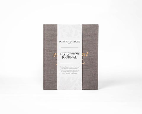 Duncan & Stone Paper Co. Engagement Journal in Taupe - Journal photo