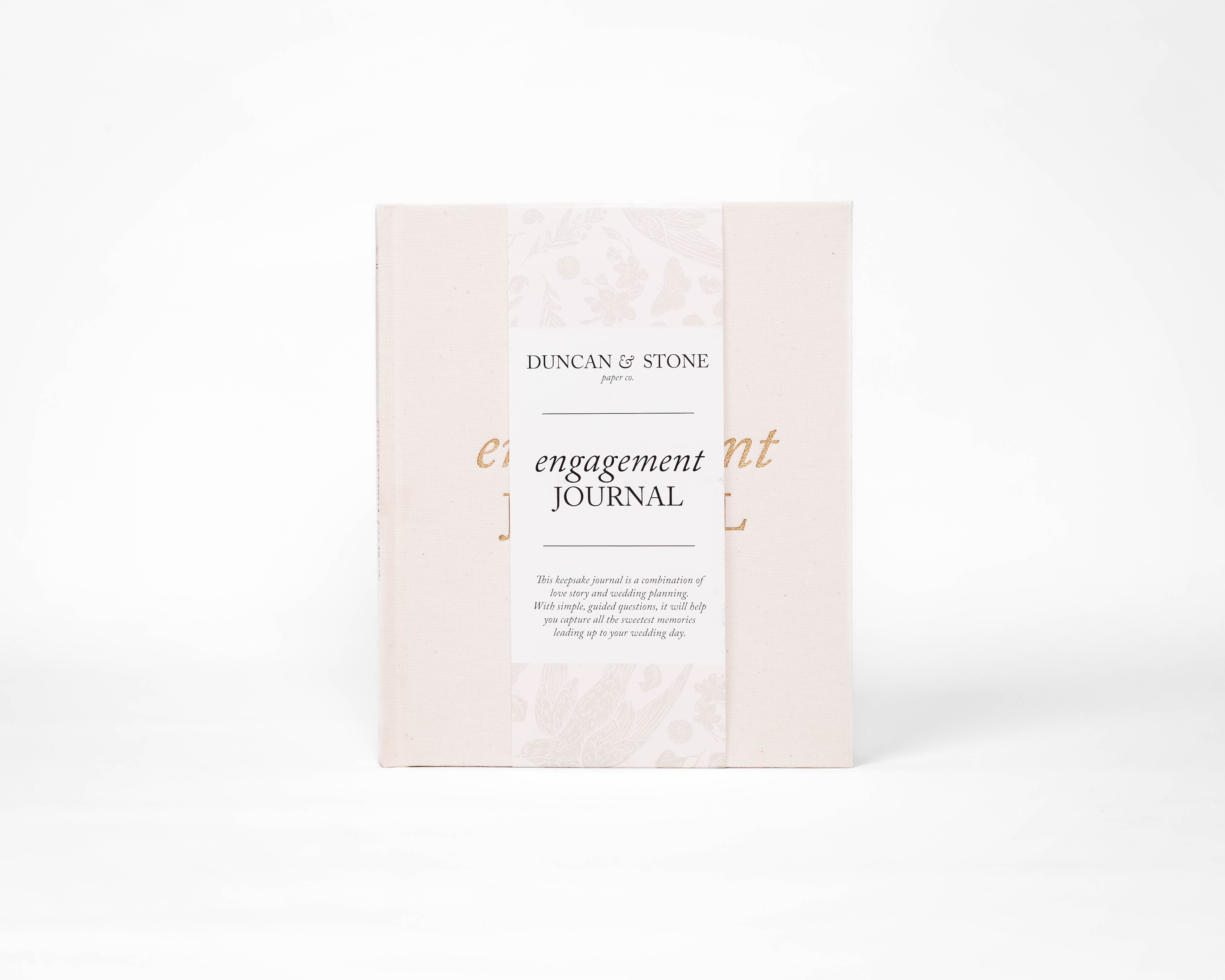 Duncan & Stone Paper Co. Engagement Journal in Ivory - Journal photo
