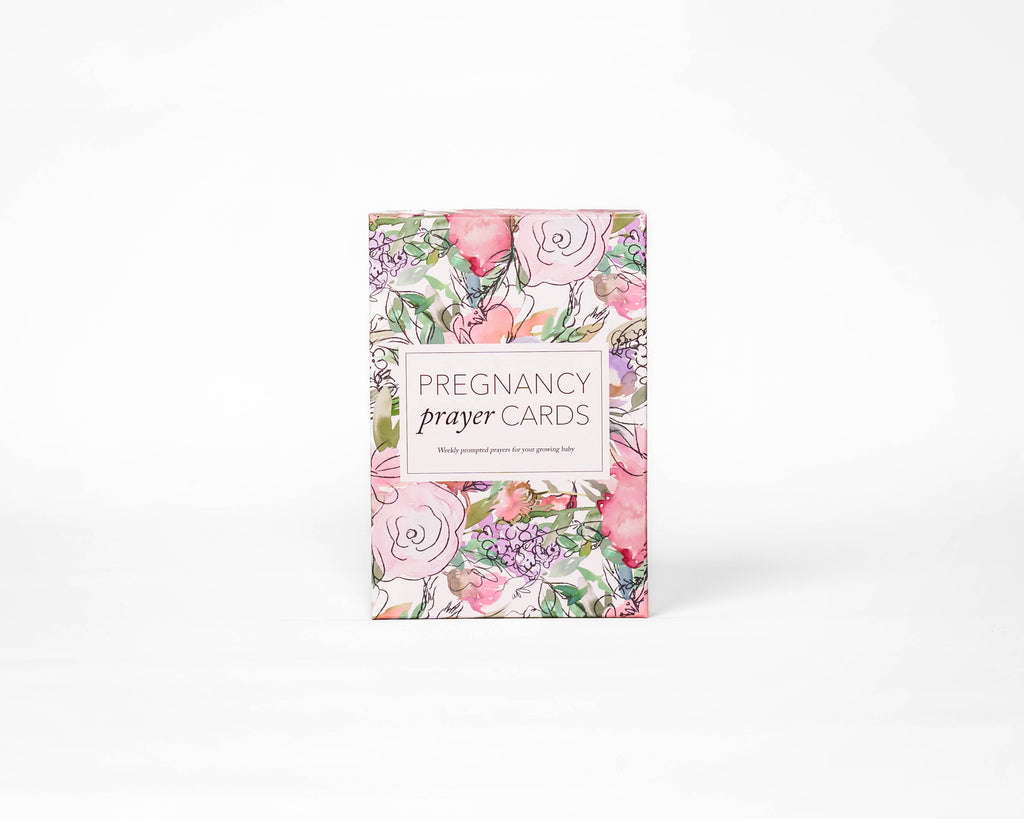 Duncan & Stone Paper Co. Pregnancy Prayer Cards in Floral - Prayer Cards photo