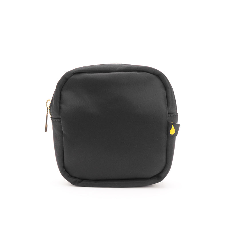 Bailey Small Pouch | INCLUDES UP TO 3 PATCHES in Black - photo