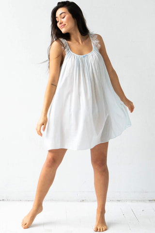 Betty Babydoll in Cotton Silk Blend in - PAJAMAS photo