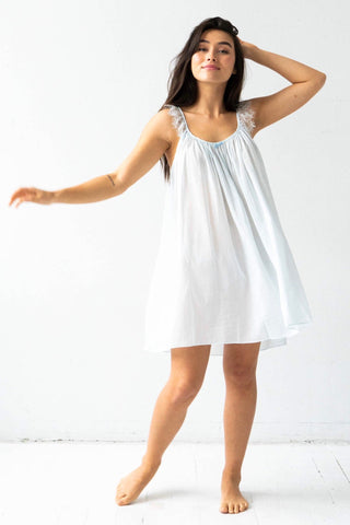 Betty Babydoll in Cotton Silk Blend in - PAJAMAS photo
