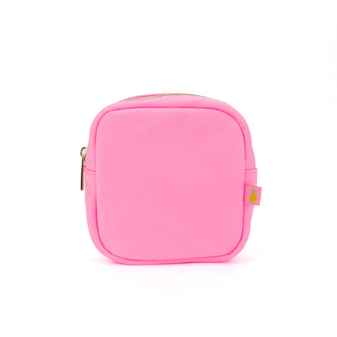 Bailey Small Pouch | INCLUDES UP TO 3 PATCHES in Pink - photo