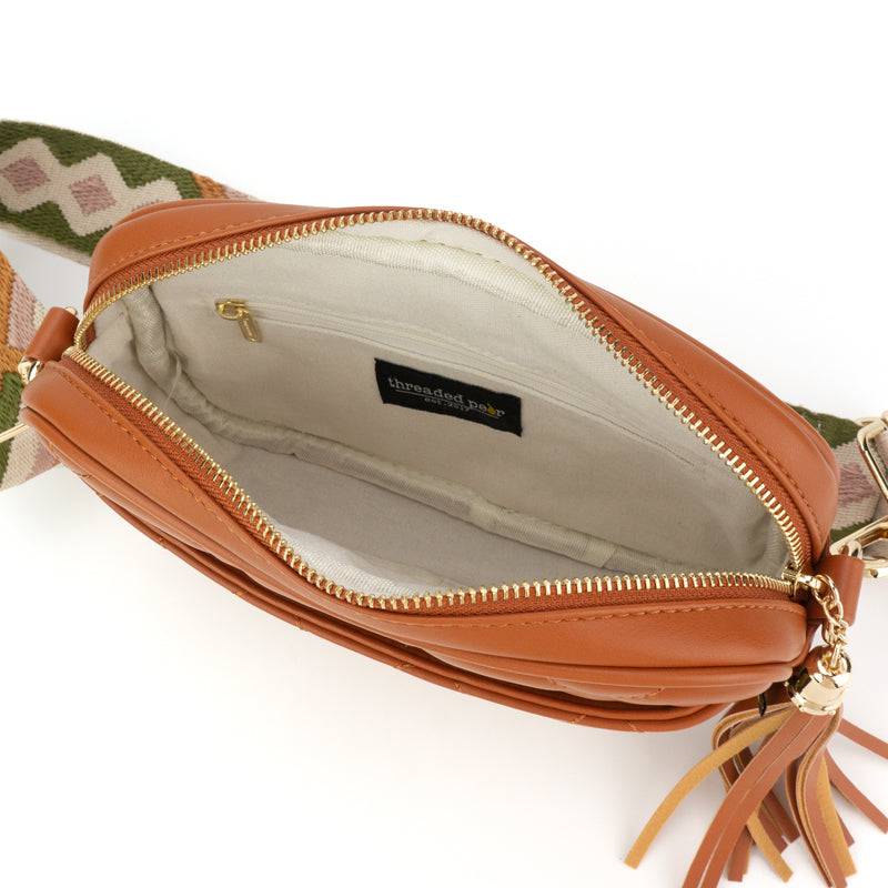 Quilted Courtney Crossbody | Choose Your Strap in - Bags photo