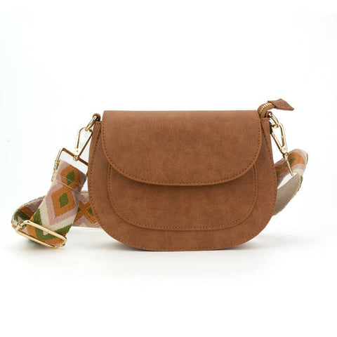 Quinn Crossbody | Choose Your Strap in Brown - Bags photo