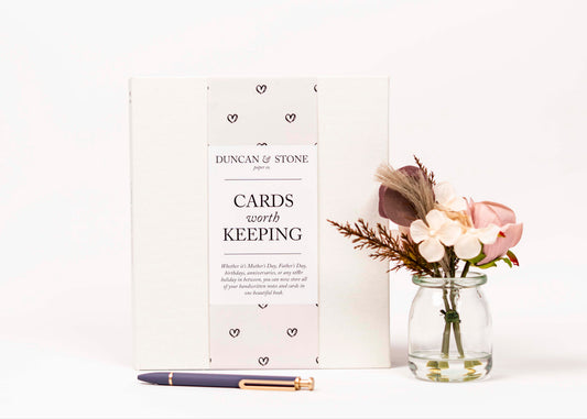 Duncan & Stone Cards Worth Keeping in Ivory - Journal photo
