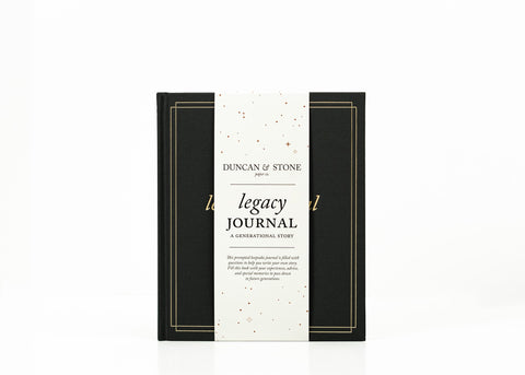 Duncan & Stone Paper Co. Legacy Journal in Charcoal - Journal photo