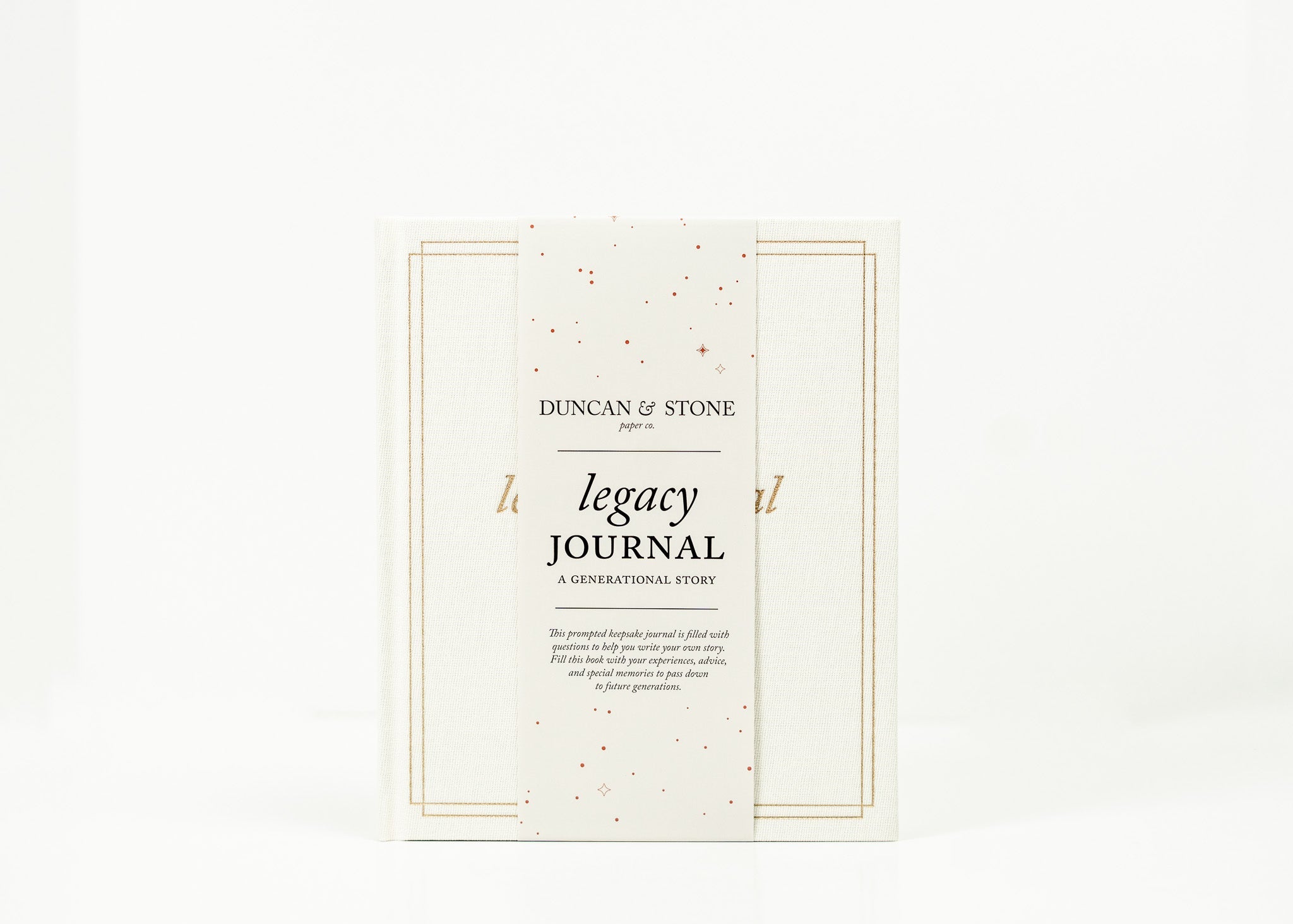 Duncan & Stone Paper Co. Legacy Journal in Ivory - Journal photo