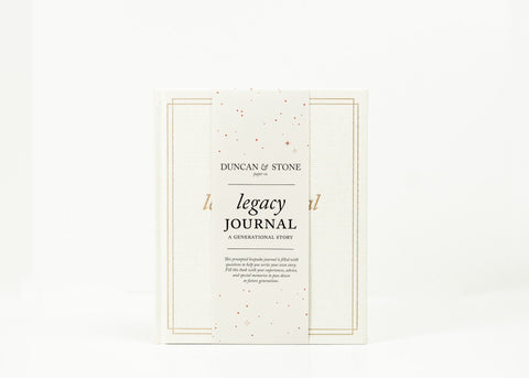 Duncan & Stone Paper Co. Legacy Journal in Ivory - Journal photo