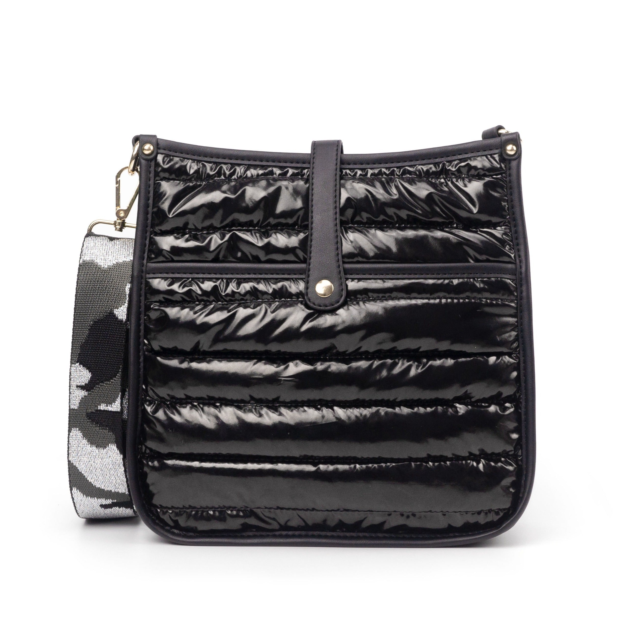 Puffy Courier | Choose Your Strap in Black - Bags photo