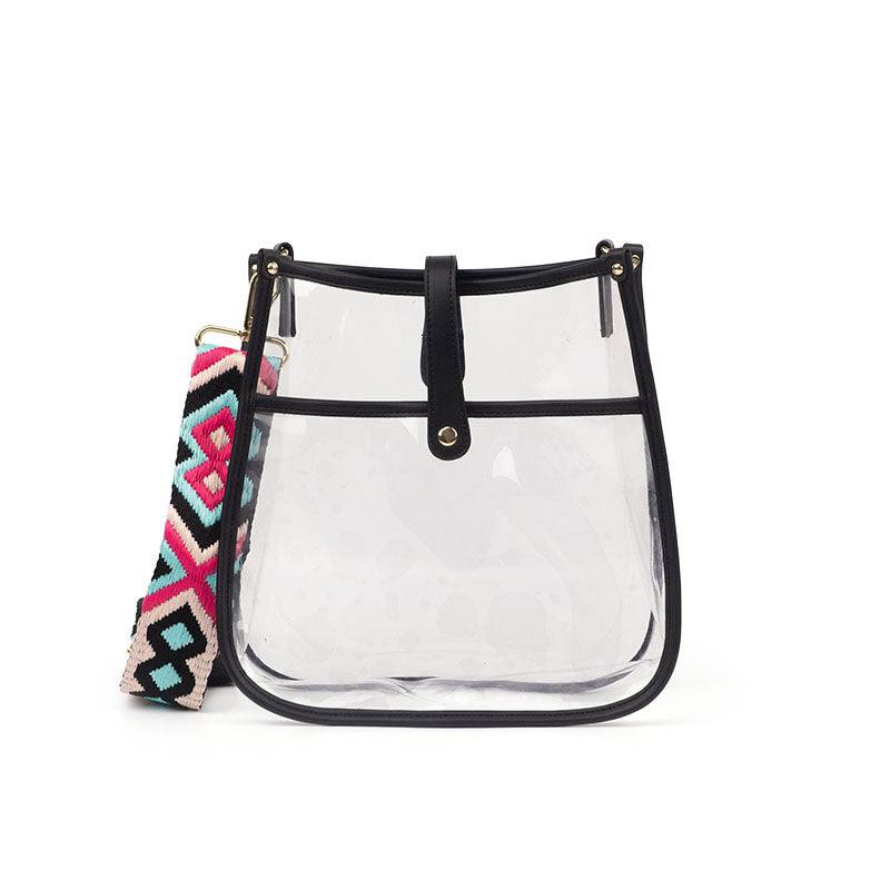 Clear Courier | Choose Your Strap in Black - Bags photo