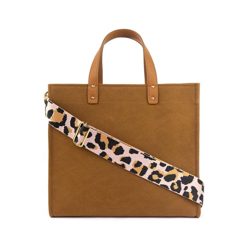 Campbell Tote | Choose Your Strap in Brown - Bags photo