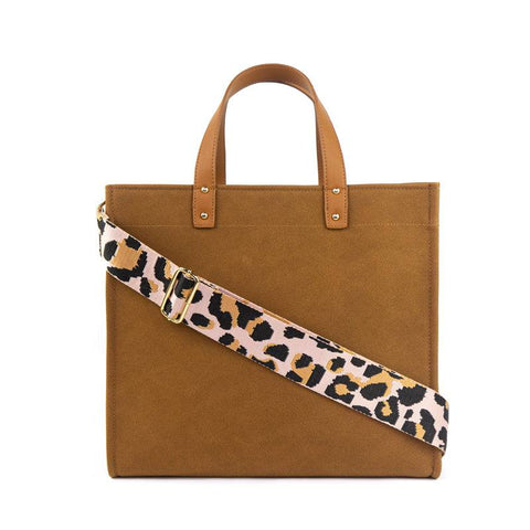 Campbell Tote | Choose Your Strap in Brown - Bags photo