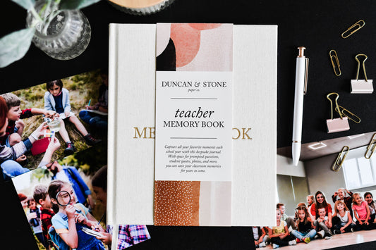 Duncan & Stone Teacher Journal – Educator Appreciation Gift -