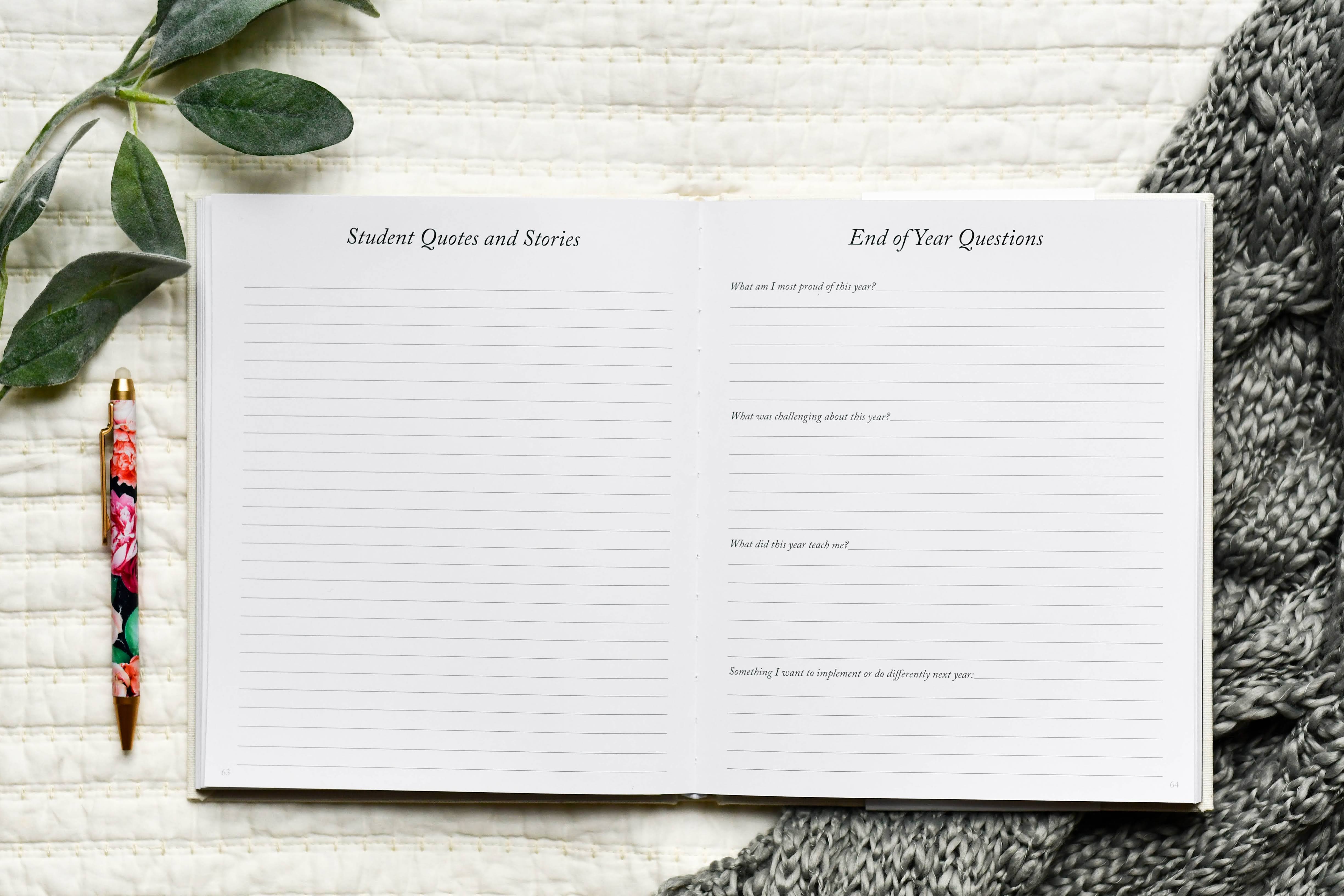 Duncan & Stone Paper Co. Teacher Journal in - Journal photo