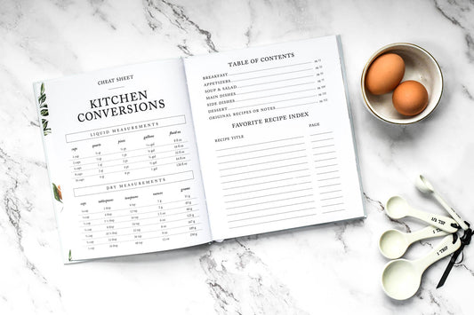 Duncan & Stone Family Recipe Journal – Heirloom Cook Book -