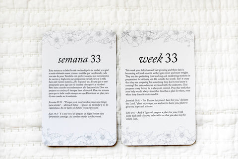 Duncan & Stone Co. Spanish Pregnancy Prayer Cards