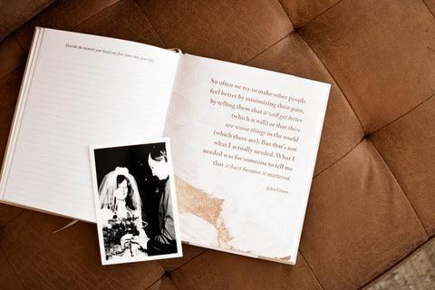 Duncan & Stone Grief Journal in - photo