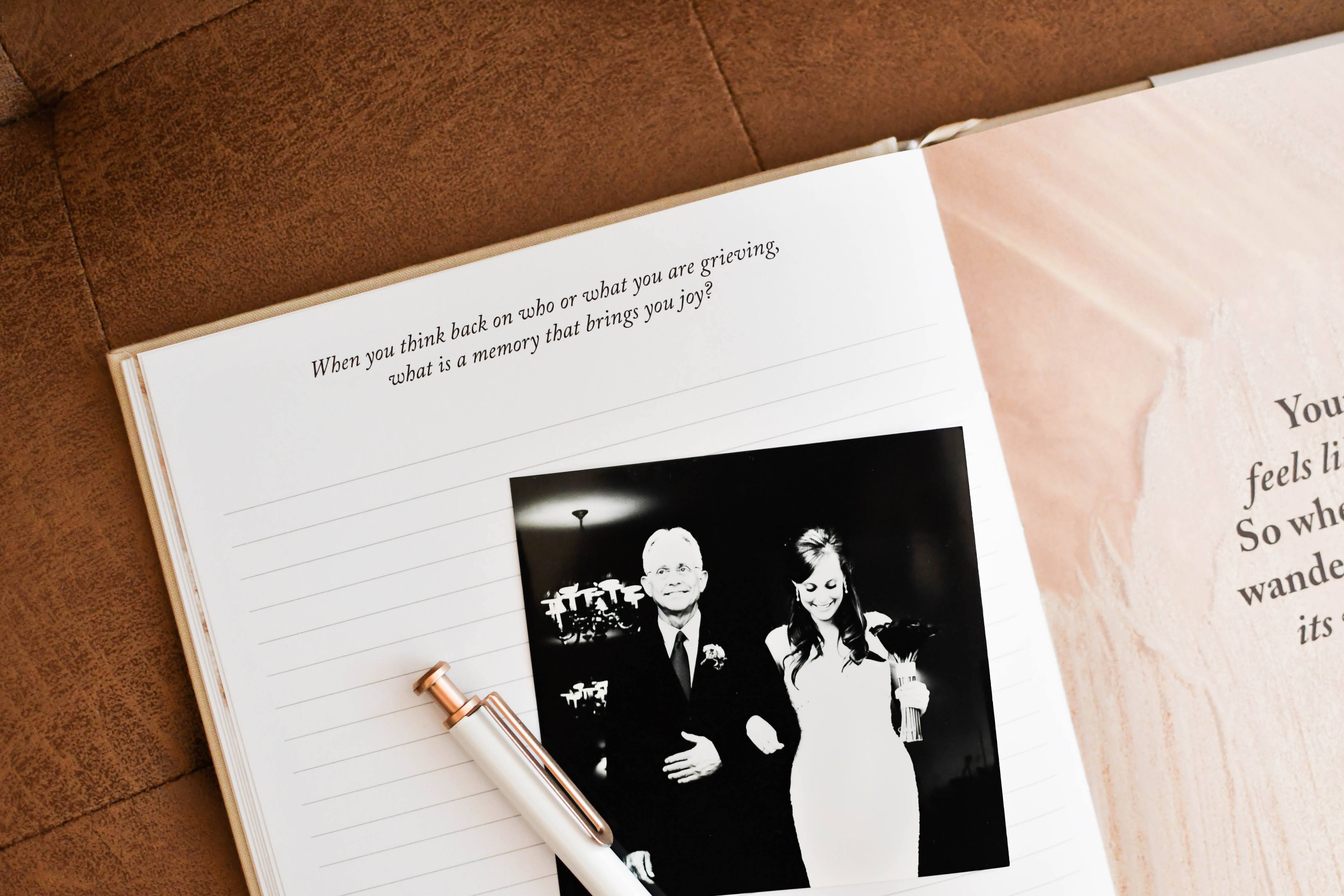 Duncan & Stone Grief Journal in - photo