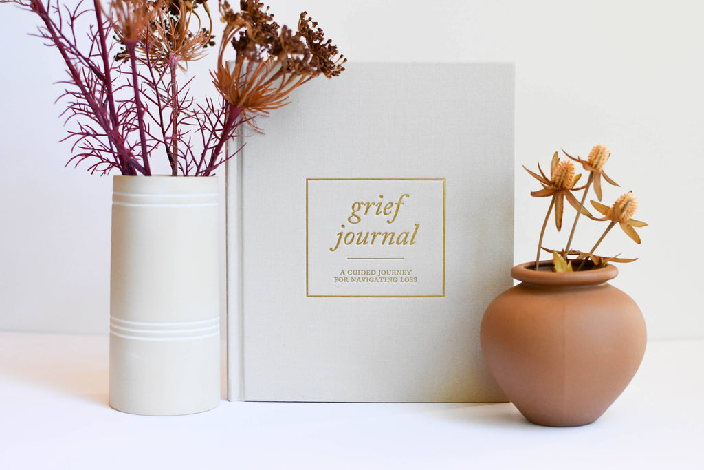 Duncan & Stone Grief Journal in Teal in - photo