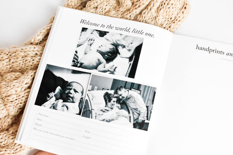 Duncan & Stone Paper Co. Baby's First Year Memory Book in - Baby Gift Sets photo