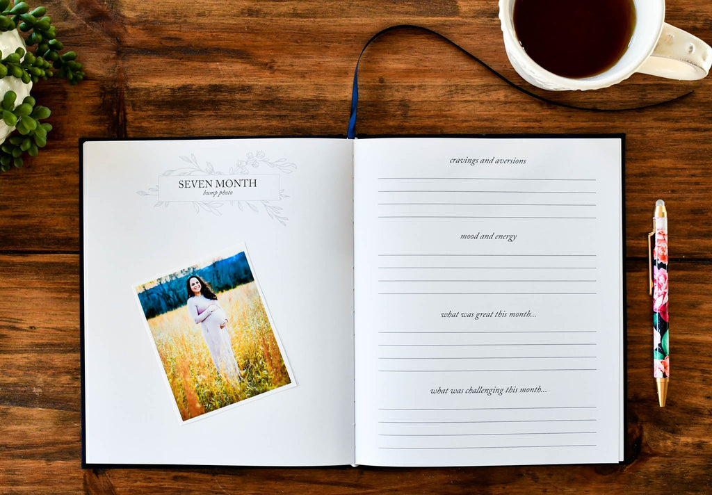 Duncan & Stone Dear Baby: Pregnancy Prayer Journal in - Journal photo