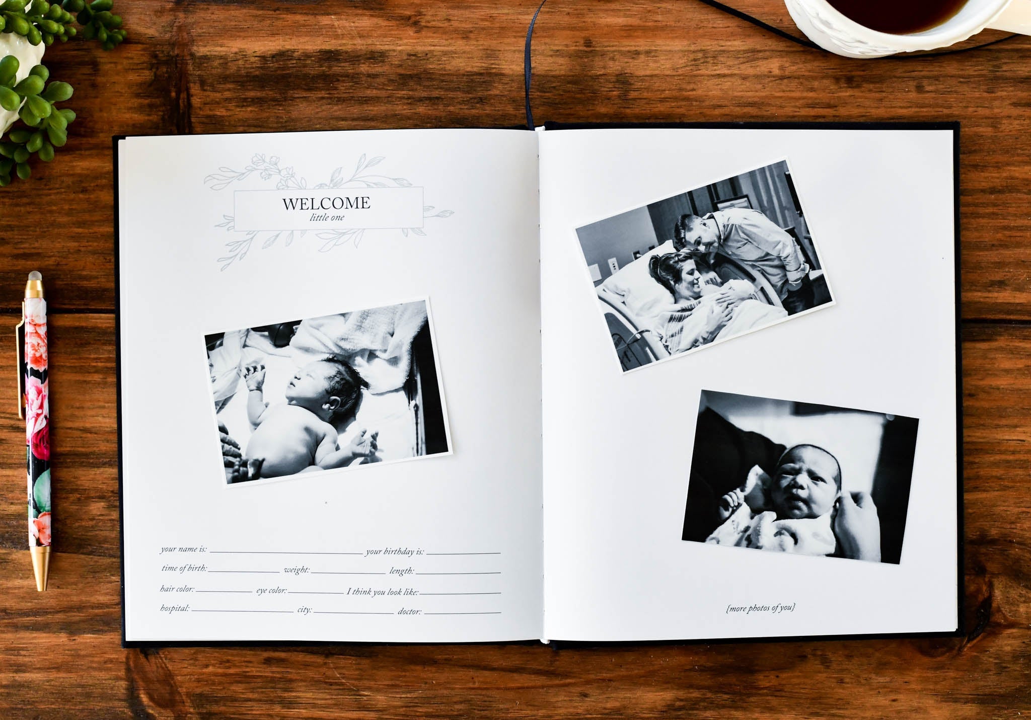 Duncan & Stone Dear Baby: Pregnancy Prayer Journal in - Journal photo
