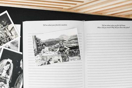 Duncan & Stone Grandma Life Story Journal – Memory Keepsake -