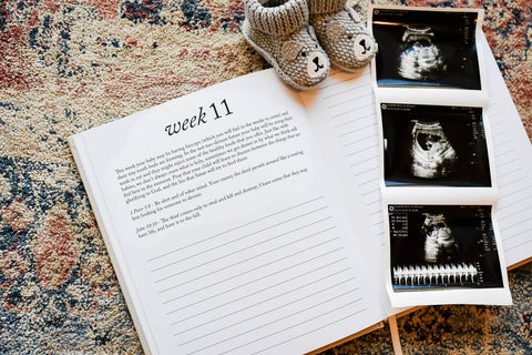 Duncan & Stone Dear Baby: Pregnancy Prayer Journal in - Journal photo