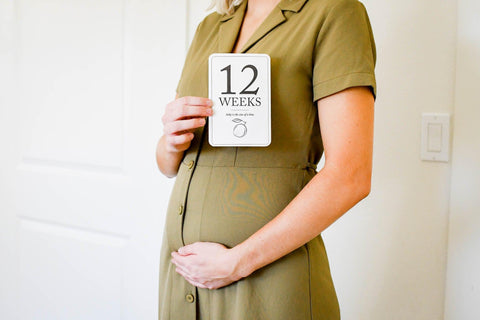Duncan & Stone paper Co. Pregnancy Announcement & Milestone Cards