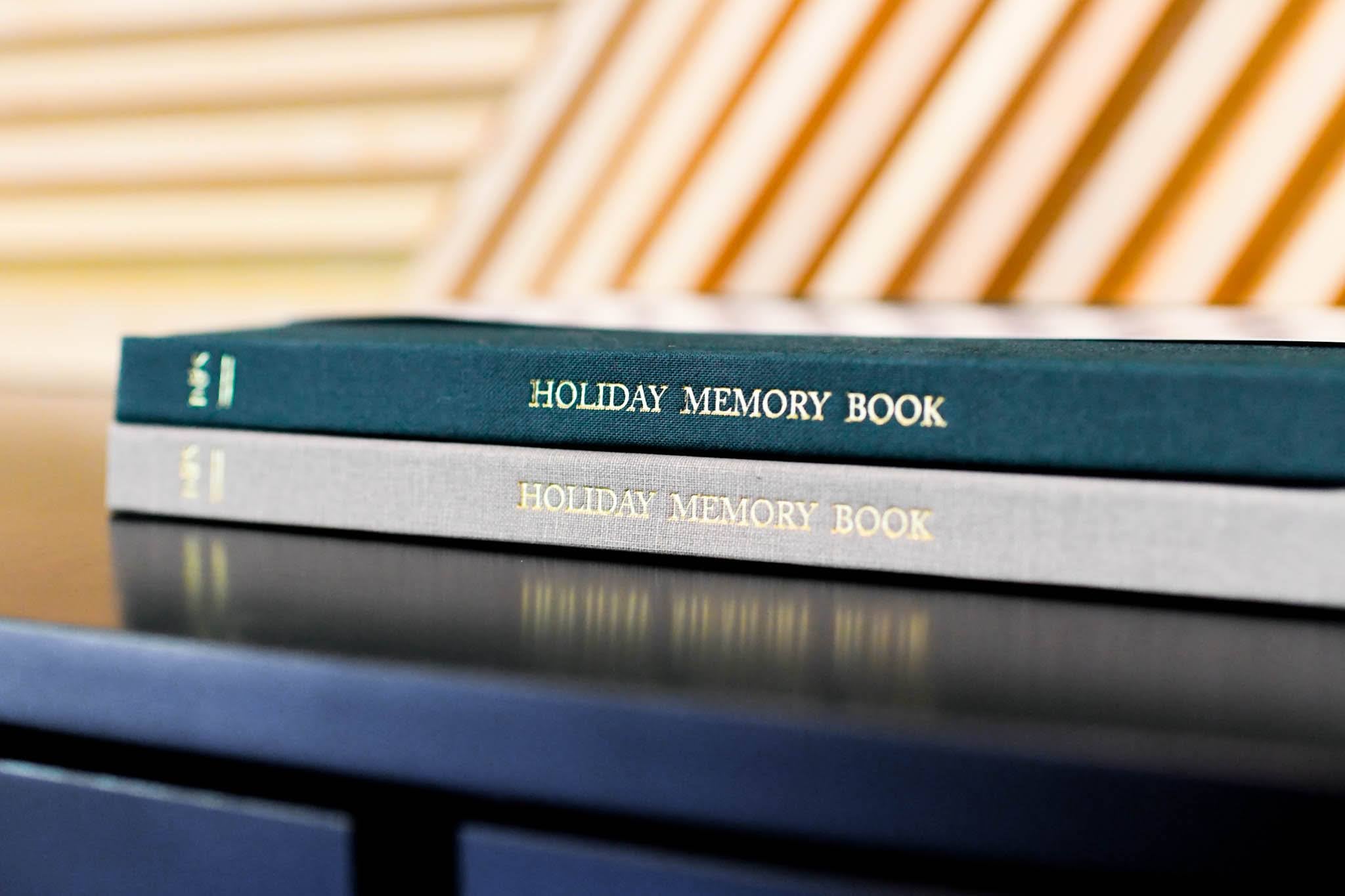 Duncan & Stone Holiday & Christmas Memory Book in - Journal photo