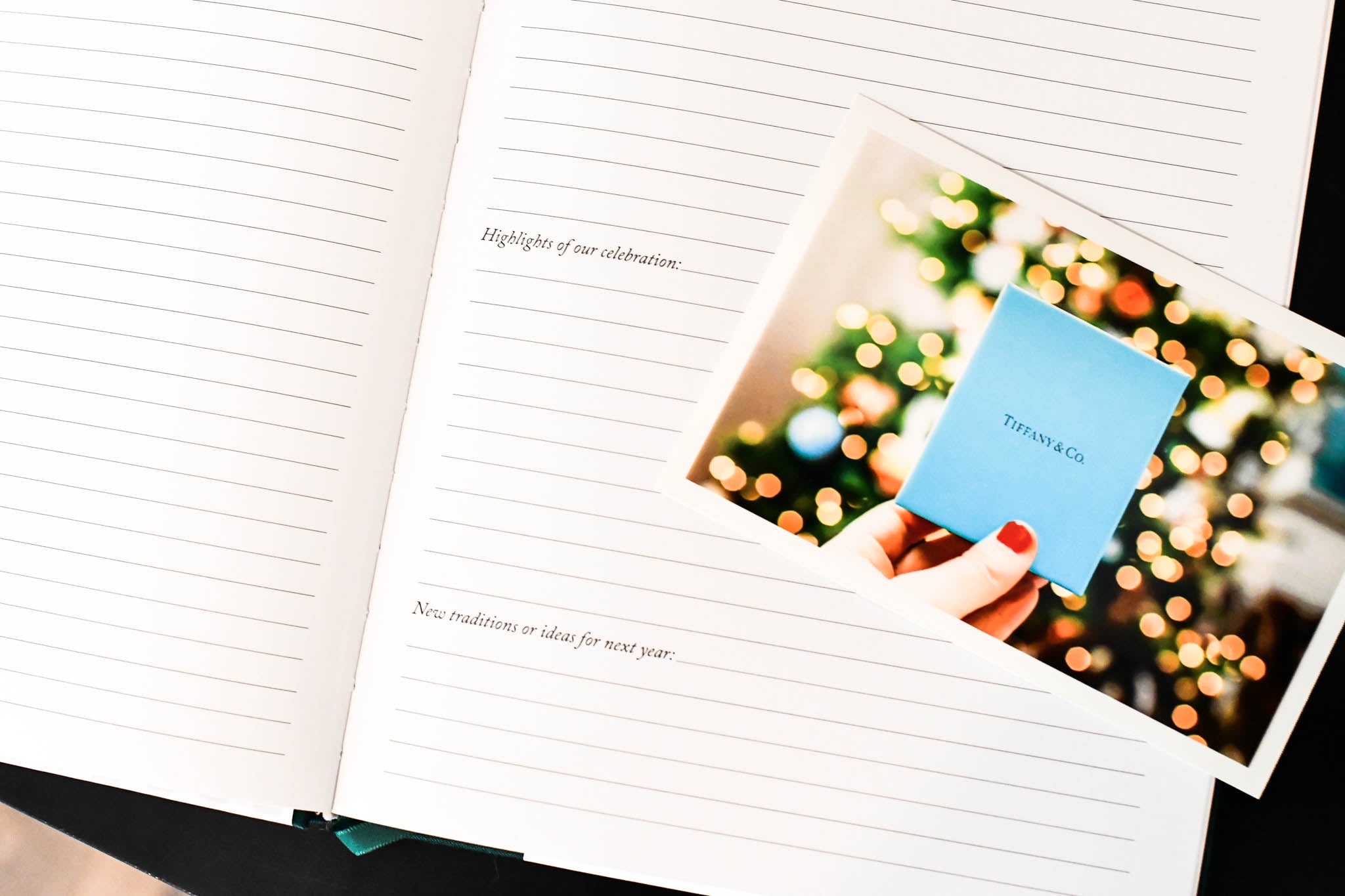 Duncan & Stone Holiday & Christmas Memory Book in - Journal photo