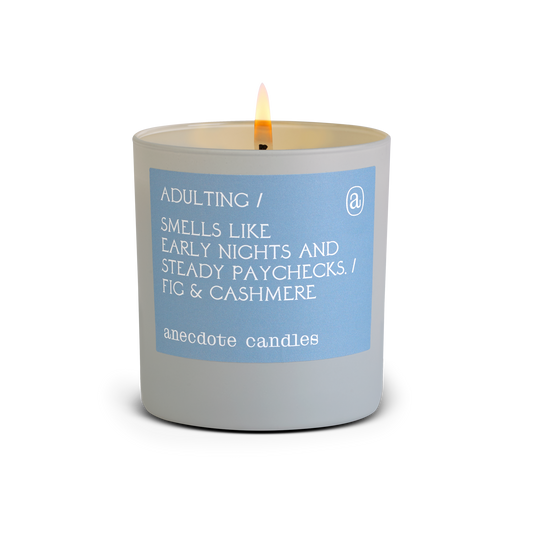 Adulting in - candles photo
