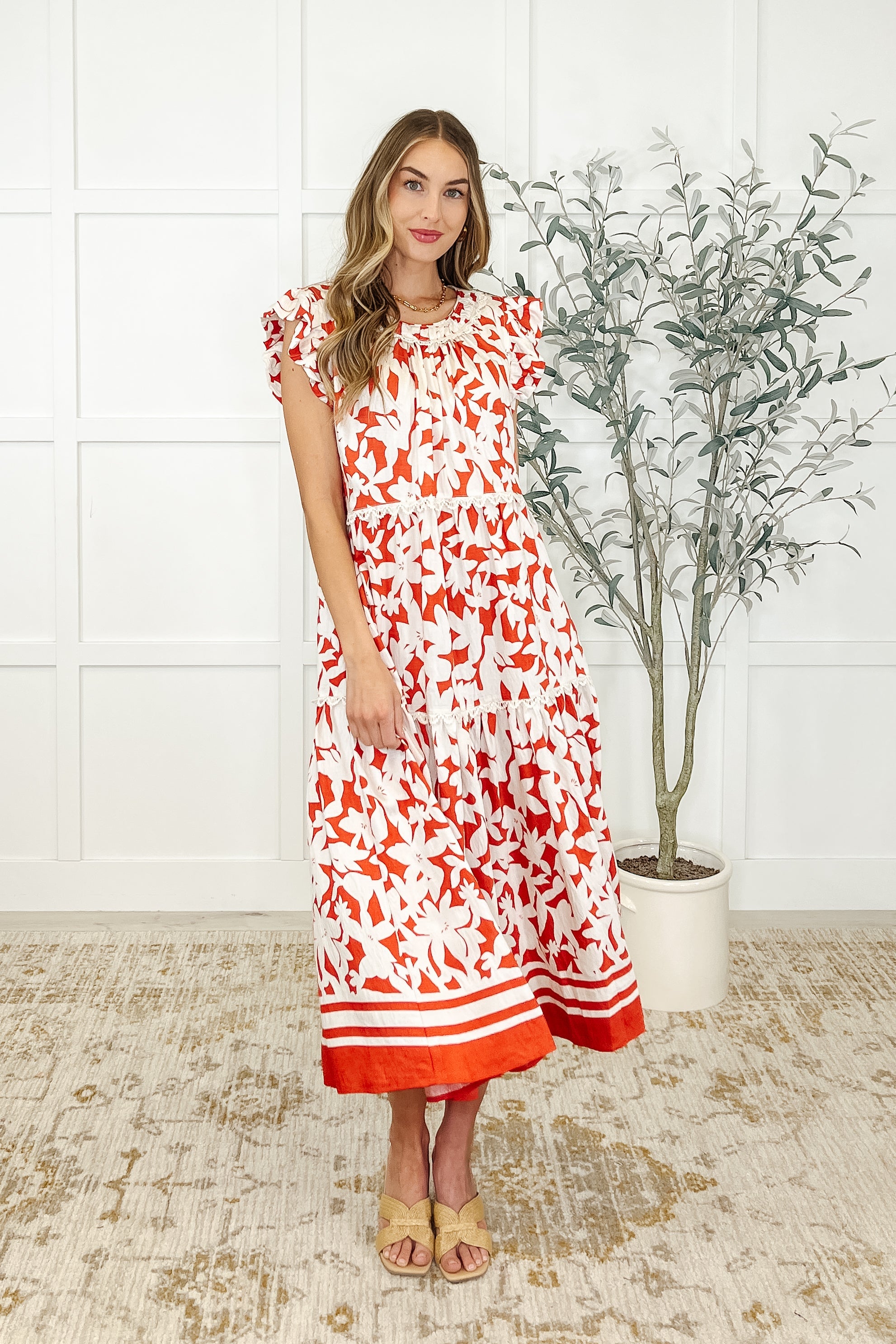 Dainty Daydream Tiered Dress in - Womens photo