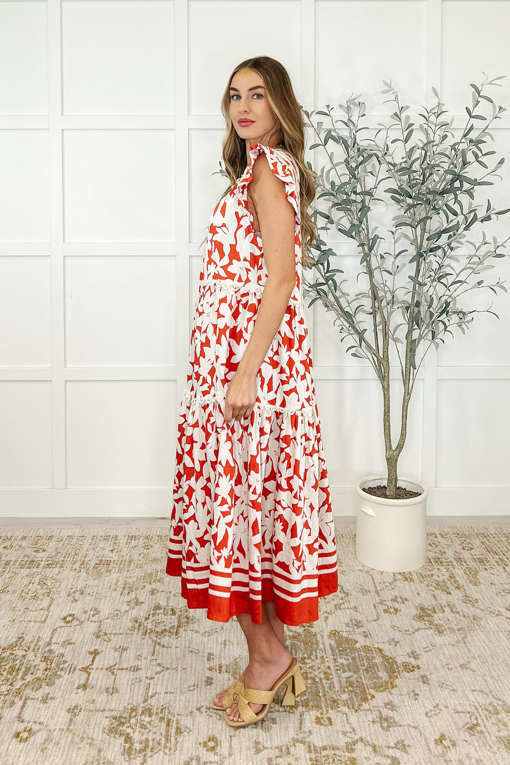Dainty Daydream Tiered Dress in - Womens photo