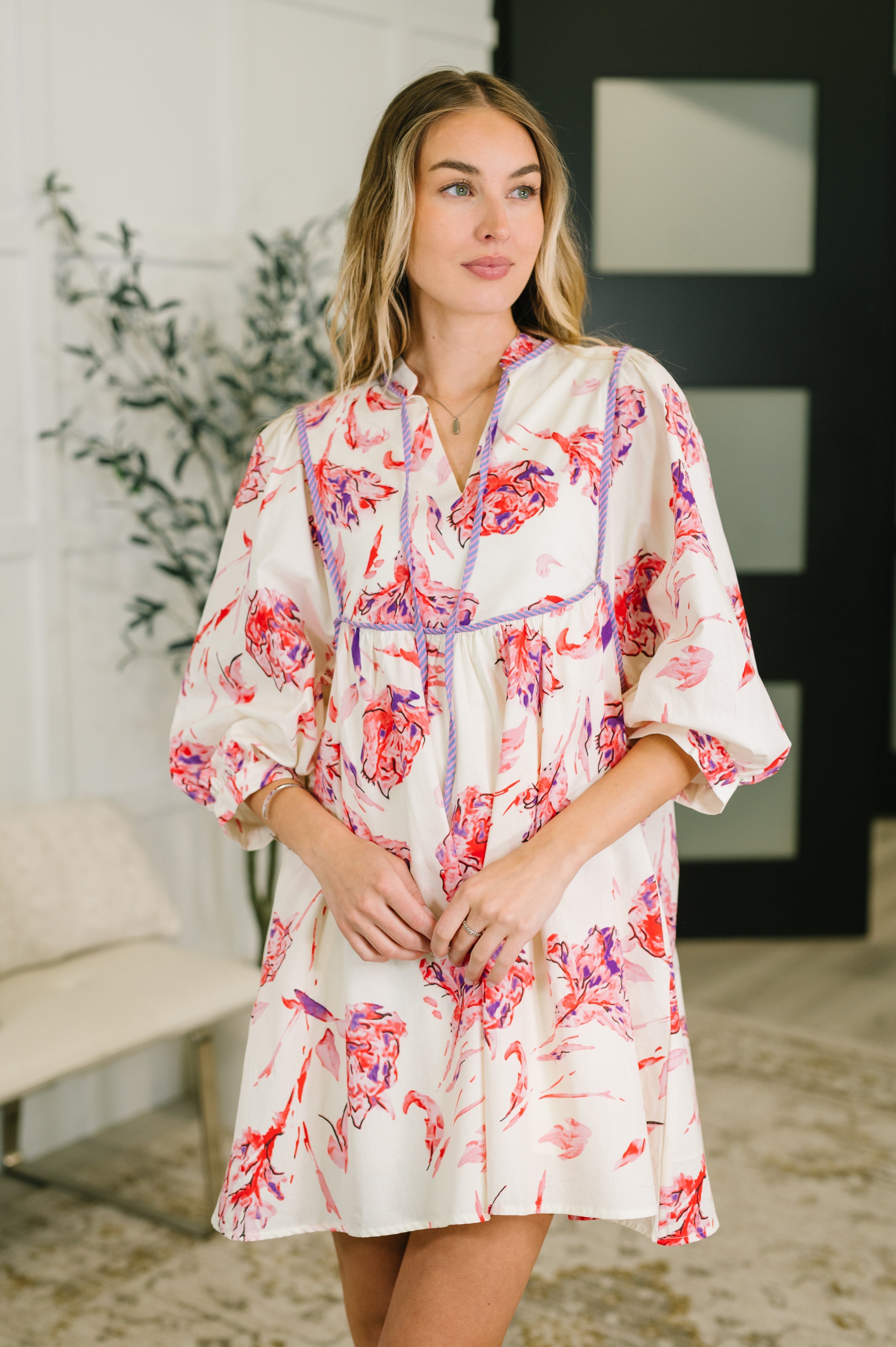 Destination Unknown Floral Dress in - Womens photo