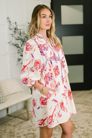 Destination Unknown Floral Dress in - Womens photo