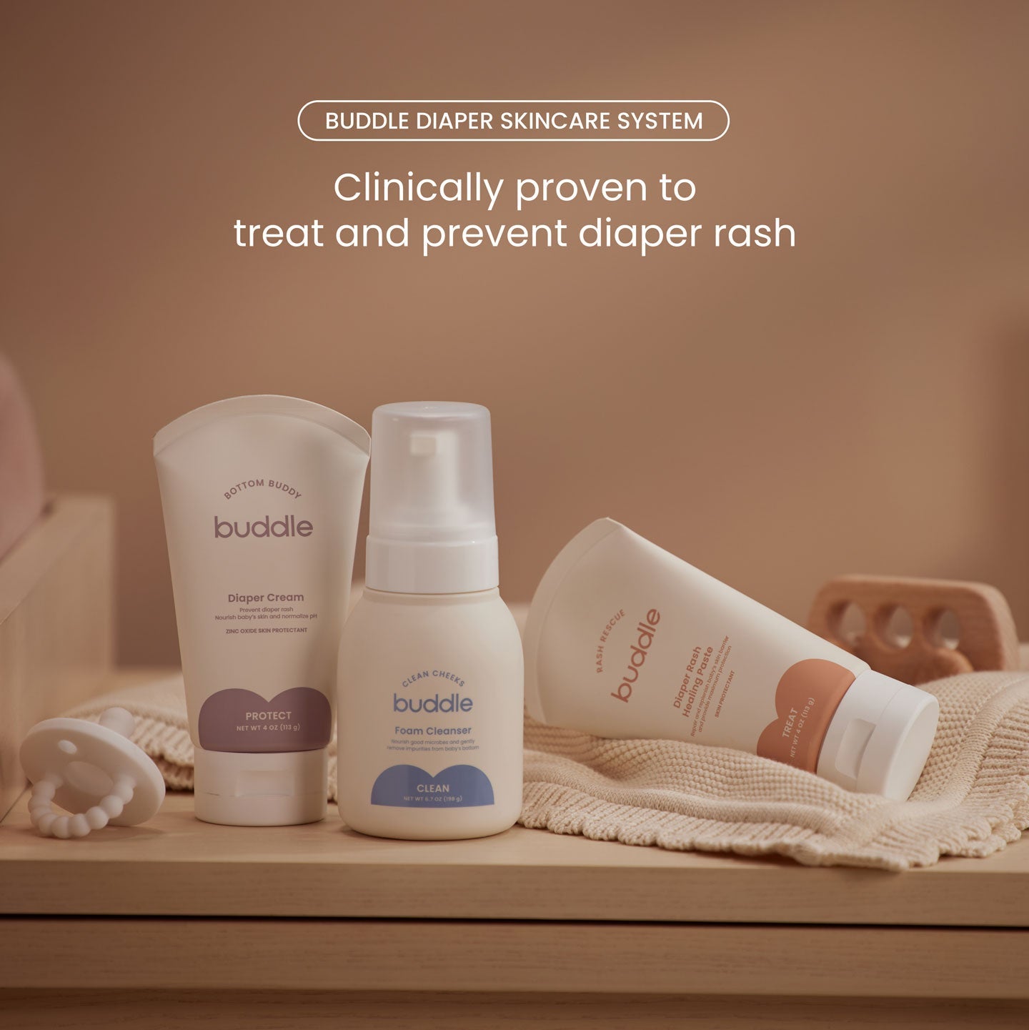 The Buddle Diaper Skincare System in - Diaper Rash Treatment photo