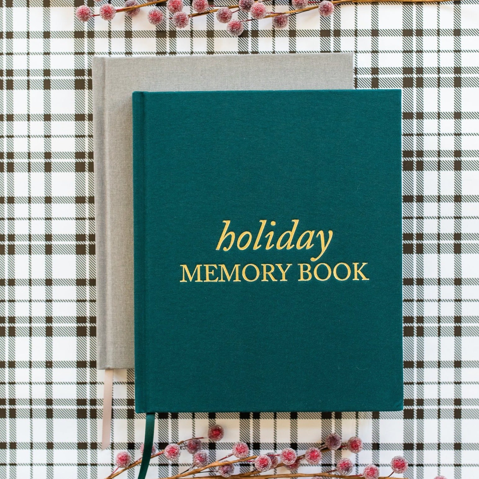 Duncan & Stone Paper Co. Holiday Memory Book & Family Keepsake