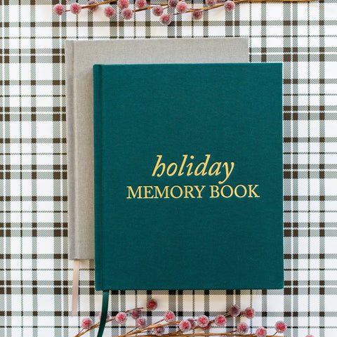 Duncan & Stone Paper Co. Holiday Memory Book & Family Keepsake