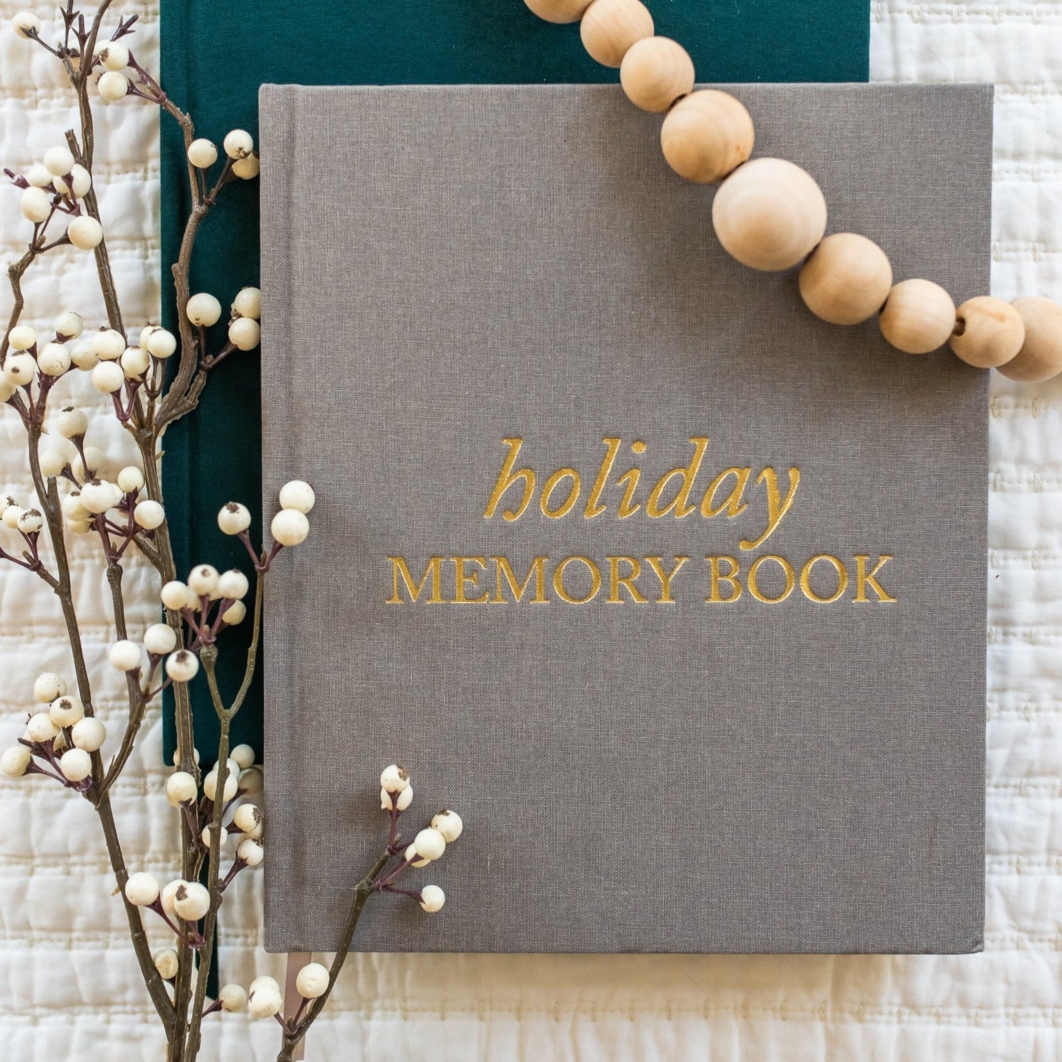 Duncan & Stone Holiday & Christmas Memory Book in - Journal photo