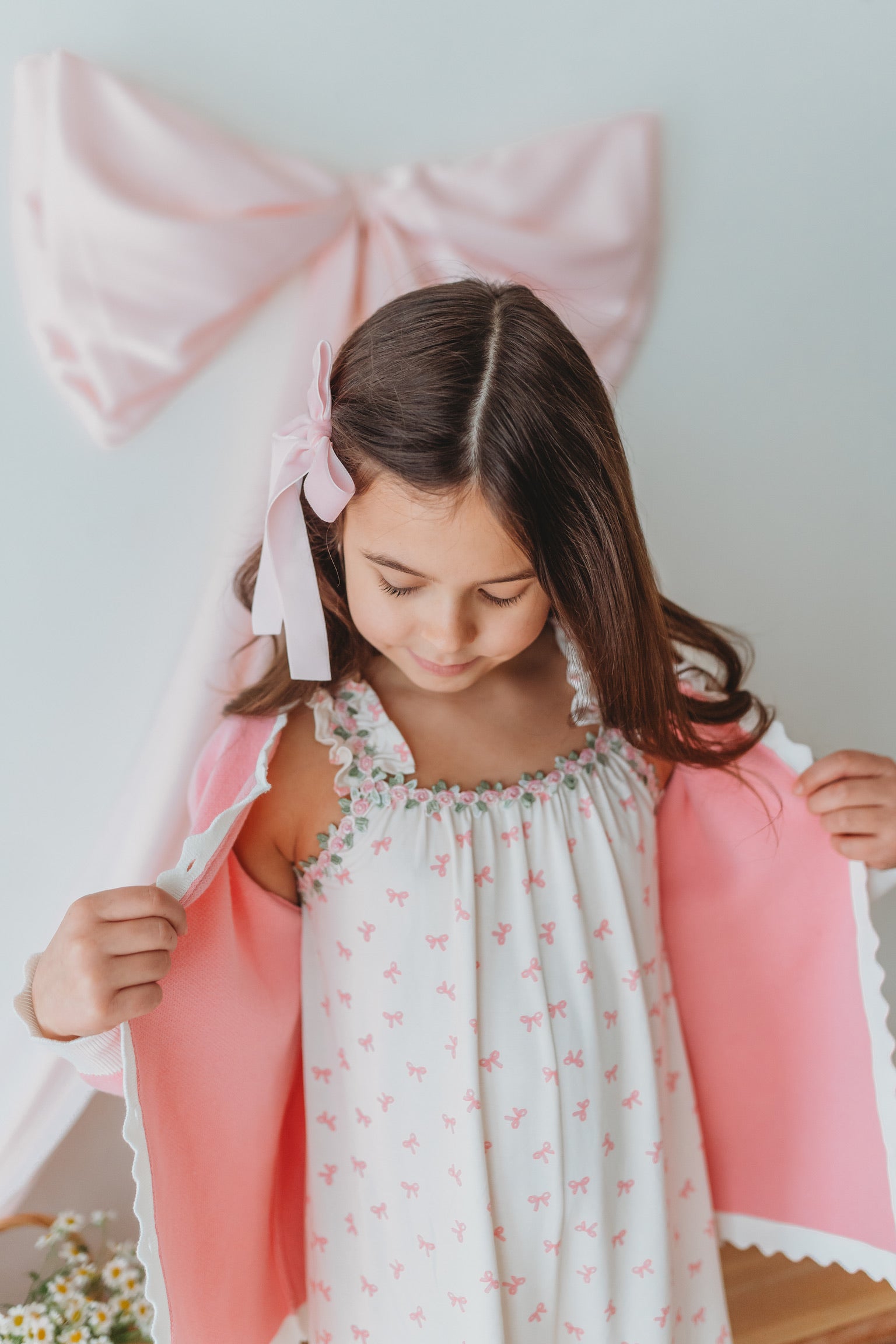 Petal Pink Cardigan in - Sweaters photo