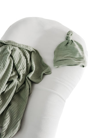 Pearl Ribbed Baby Lounger Cover