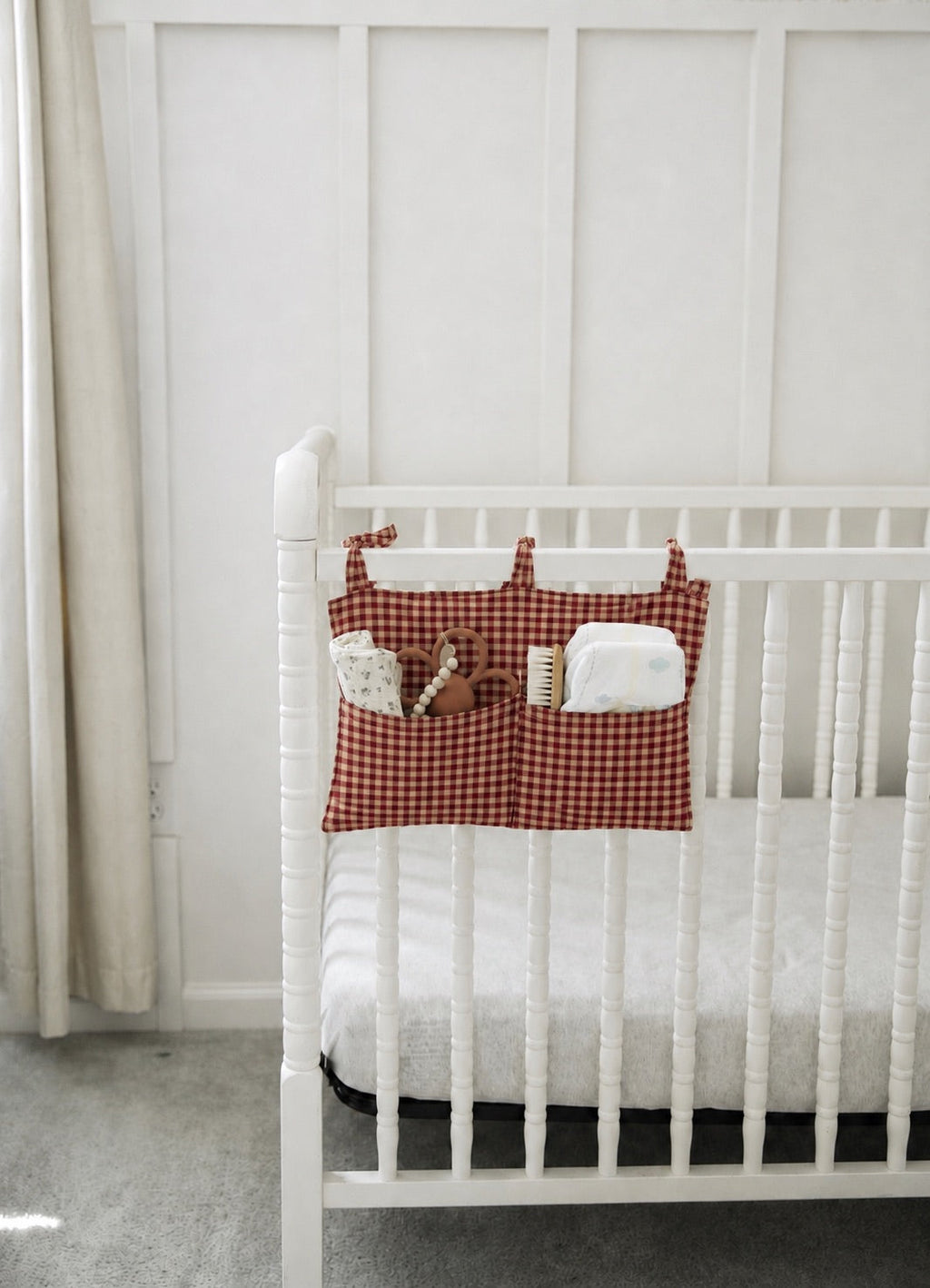 Crib Diaper Caddy Storage Organizer Nursery Room -
