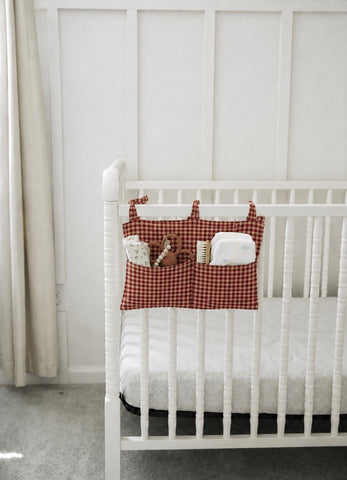 Crib Diaper Caddy Storage Organizer Nursery Room -