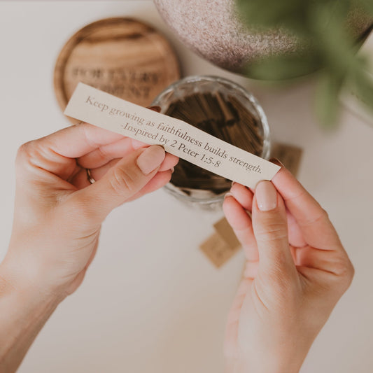 Encouragement for Every Moment Glass Jar -