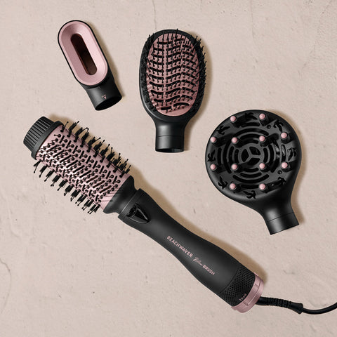 Beachwaver Blow Brush in Midnight Rose - Dryer photo