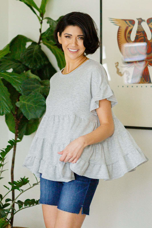 Endless Memories Tiered Babydoll Top in - Tops photo